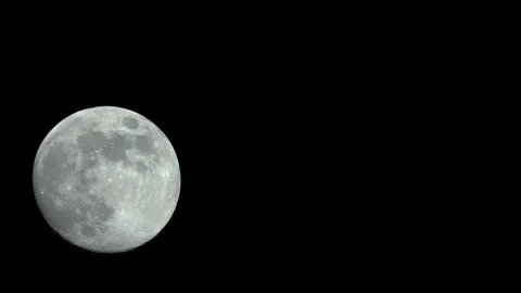 Timelapse of the Moon Stock Footage 90527505