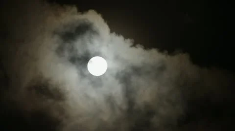 Timelapse moon night Stock-Footage 11557650