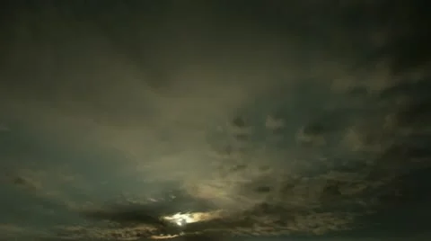 Timelapse moon night Vídeo Stock 11586922