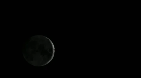 Timelapse moon phase 스톡 동영상 11606444