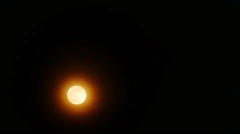 Timelapse of moon rising up Stock Footage 54654321
