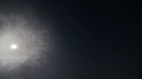 Timelapse Moon Snowflake crazy Stock Footage 53097494