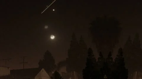 Timelapse moon Venus 스톡 동영상 11587142