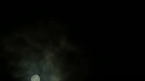 Timelapse moonrise Video stock 11606067
