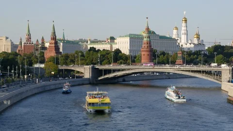 Timelapse of Moscow Kremlin Stock Footage 95303518