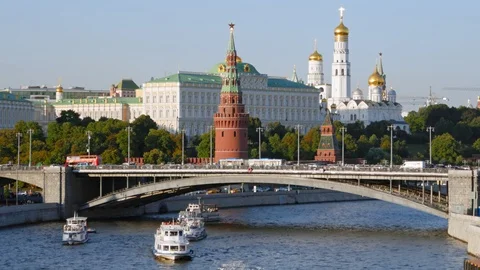 Timelapse of Moscow Kremlin Video stock 106387204