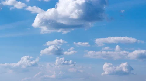 Timelapse. Motion clouds. Video stock 51618923