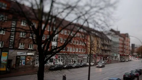 Timelapse motion video in Germany, Berlin in Europe 스톡 동영상 74766328
