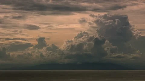 Timelapse Mount Agung Видео 11528357
