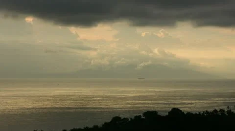 Timelapse Mount Agung Видео 11528358