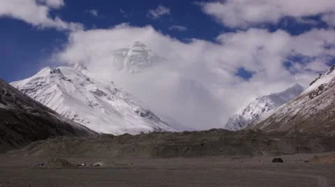 Timelapse Mount Everest base-camp 库存影片 11612290