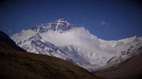 Timelapse Mount Everest Stock Footage 118507975