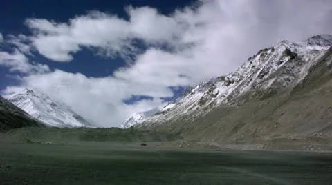 Timelapse Mount Everest landscape 스톡 동영상 11571394