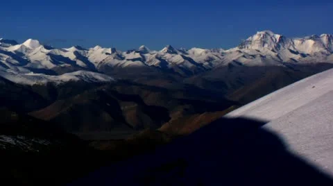 Timelapse Mount Everest landscape 스톡 동영상 11611829