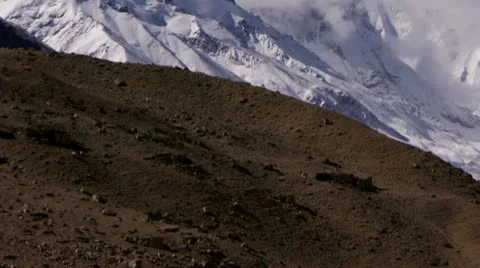 Timelapse Mount Everest landscape 스톡 동영상 11611837