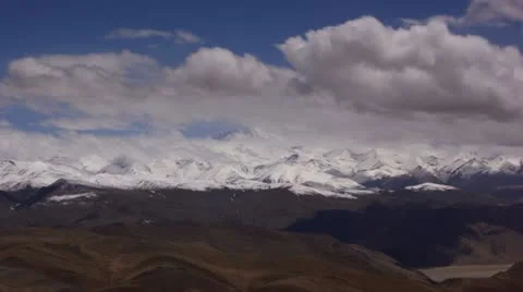 Timelapse Mount Everest landscape 스톡 동영상 11612322