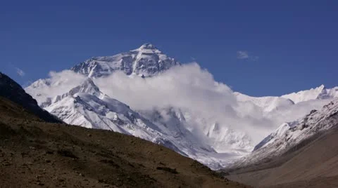 Timelapse Mount Everest landscape 動画素材 11612358