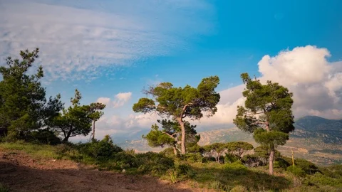 Timelapse at Mount Lebanon Video stock 89728842