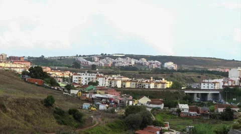 Timelapse of Mountain City Stock Footage 52077127