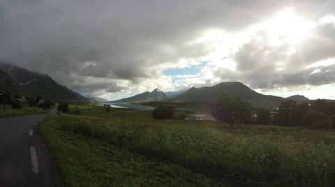 TimeLapse Mountain in cloud Video stock 66382518