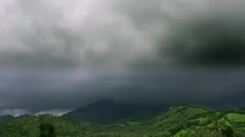 Timelapse mountain clouds Stock-Footage 11587812