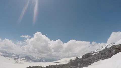 Timelapse mountain Video stock 100777260