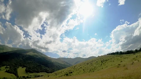 Timelapse in mountain Stock Footage 296171601
