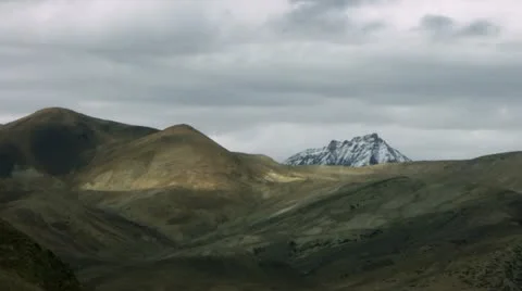 Timelapse mountain landscape Видео 11573662