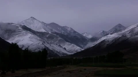 Timelapse mountain landscape Stock Footage 11593729
