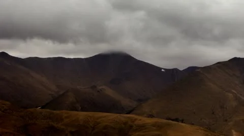 Timelapse mountain landscape Stockbeeldmateriaal 11611544