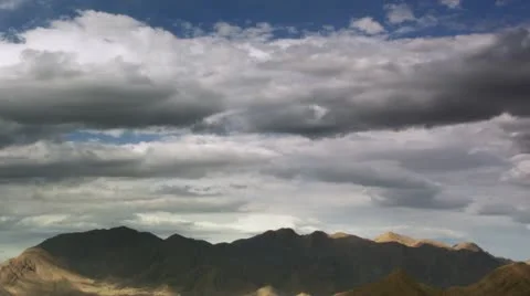 Timelapse mountain landscape Видео 11611932