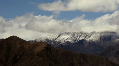 Timelapse mountain landscape Видео 11612087