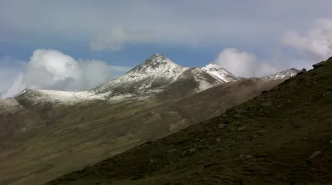 Timelapse mountain landscape Видео 11612146
