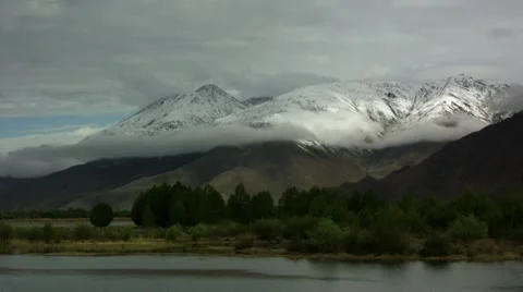 Timelapse mountain landscape Vídeo Stock 11612223