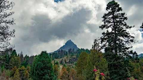 Timelapse mountain peak Stock Footage 99430082