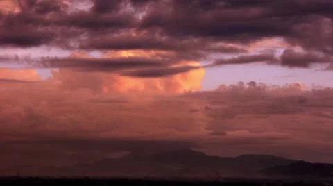Timelapse mountain rain 스톡 동영상 11604081