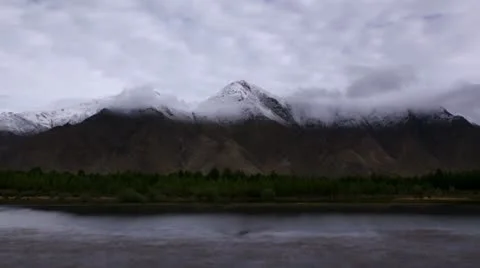 Timelapse mountain range Vídeo Stock 11612249