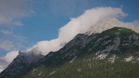 Timelapse mountain sunset 動画素材 285458057