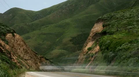 Timelapse mountain traffic Vídeo Stock 11558644