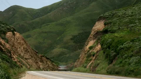 Timelapse mountain traffic Stockbeeldmateriaal 11606889