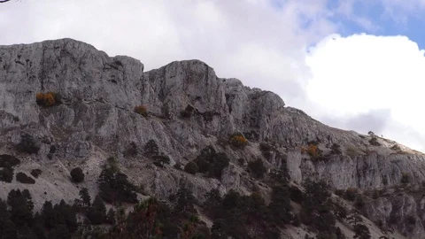 Timelapse From A Mountain View Stock Footage 107609286