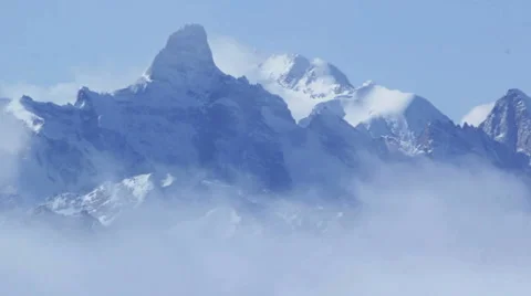 Timelapse mountains and clouds Video stock 1215708