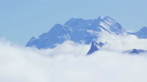 Timelapse mountains and clouds Stock Footage 1215819