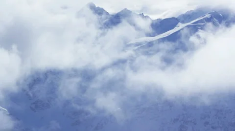 Timelapse mountains and clouds Vídeos de archivo 1215897