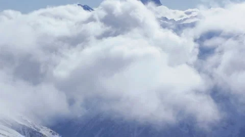 Timelapse mountains and clouds Video stock 1215971