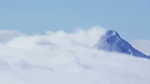 Timelapse mountains and clouds Stock Footage 1216071