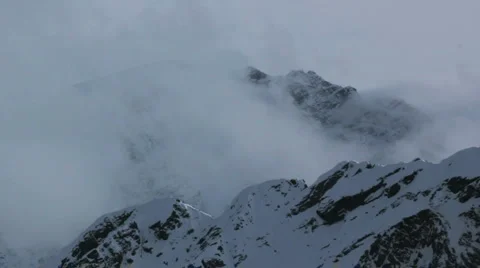 Timelapse mountains and clouds Vídeos de archivo 1216985