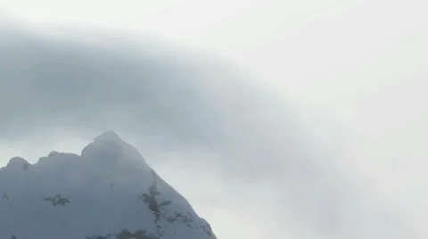 Timelapse mountains and clouds Stock Footage 1217004