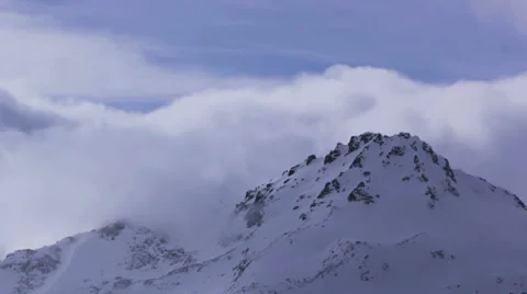 Timelapse mountains and clouds Stock Footage 1217178