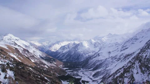Timelapse mountains and clouds Vídeos de archivo 1217313